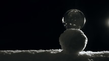 Freezing Ice ball on snowmen
