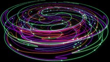 Color circle glow omni lights move endless