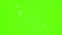 Snowing Overlay Snow on Green screen Background
