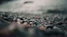 pebbles on a shore 