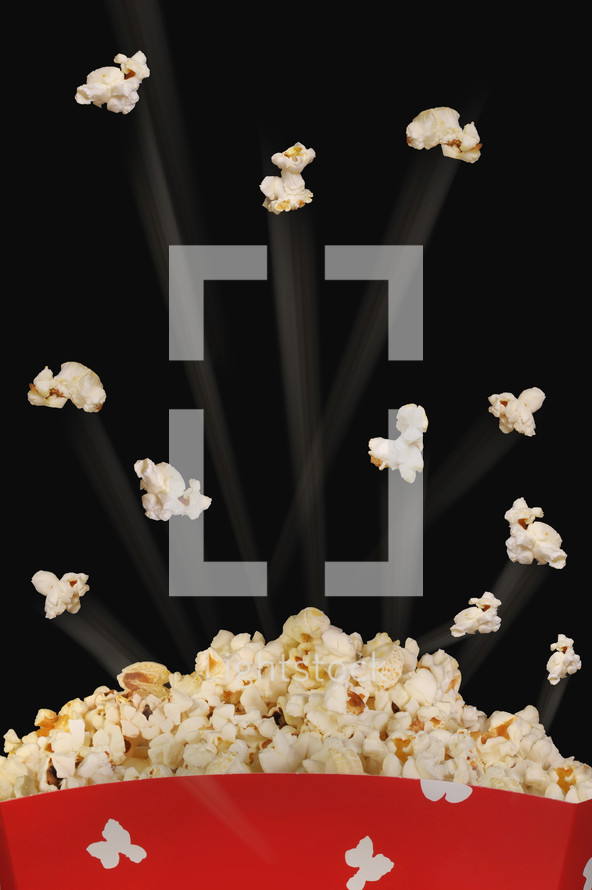 flying popcorn 
