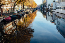channels in a Amsterdam