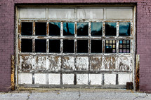 rusty garage door 