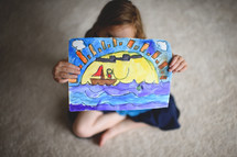a child's artwork 