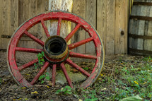 old wagon wheel 