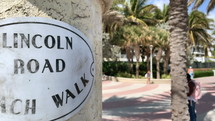 Lincoln Road Beach walk 