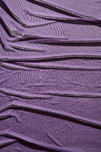Purple drape.