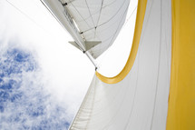 sails on a sailboat 