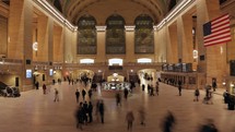 Time-lapse of Grand Central Station 