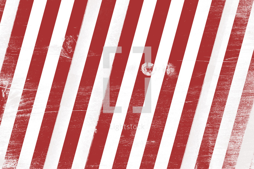 red and white stripes 