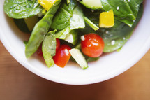 healthy bowl of salad