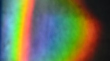 rainbow colors moving in waves. 
spectrum, color spectrum, rainbow, refraction, color, colors, move, moving, wave, waves, prism, range of colours, light, sun, sunshine, refractor, prismatic, prismatic color, prismatic colors, spectral color, spectral colors, diffract, diffraction, diffracting, refract, refracting, plate, sheet, metal, waving, sunbeam, sunray, shaft of sunlight, undulation, undulate, undulating, multicolored, bright, luminous, glowing, vibrant, shiny, shining, shine, quick, vibrant, vivid, vital, happy, cheerful, jolly, abstract, abstraction, abstractly, background, immaterial, non-objective, non-representational, blur, yellow, orange, red, purple, blue, turquoise, cyan, pink