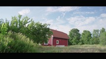 Abandoned Farm with Sealed Off Windows