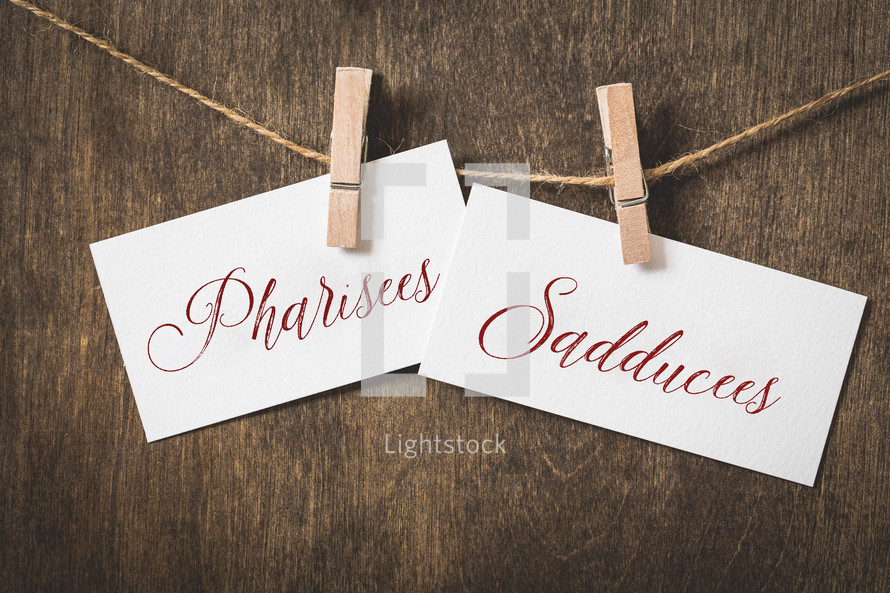 Pharisees Sadducees 