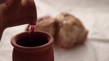 communion elements in biblical times 