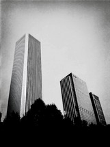 Tall office buildings