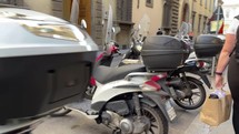 vespas in Florence, Italy 