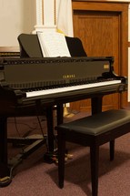 church piano 