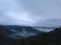 mountain fog 