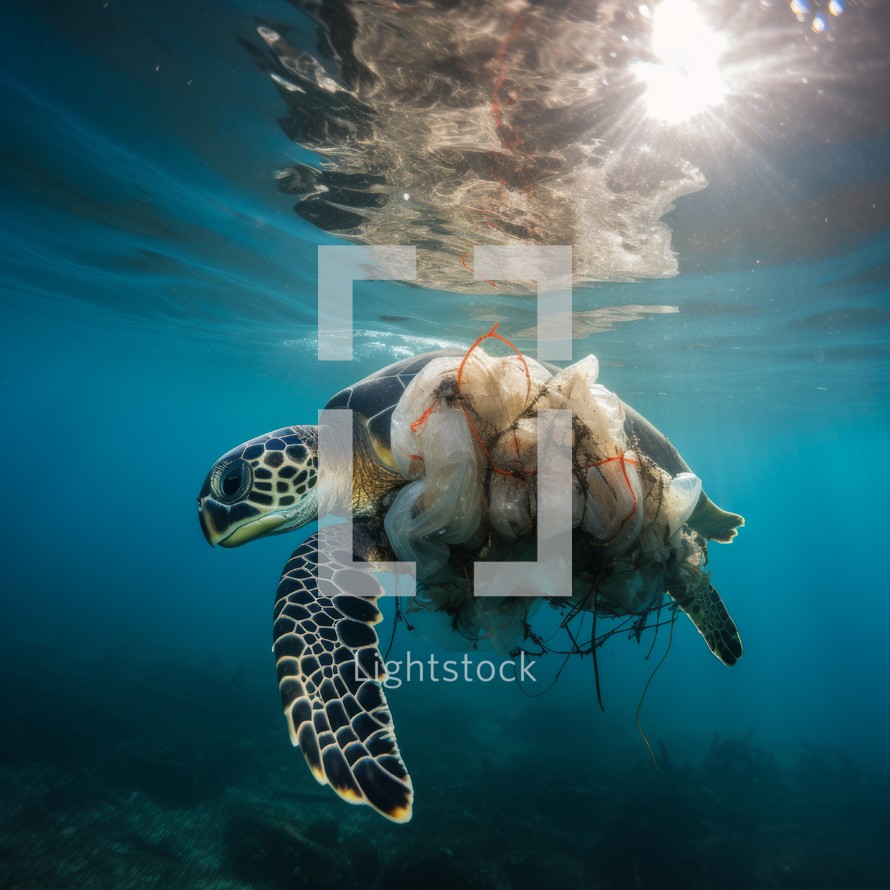 Hawaiian green sea turtle (chelonia mydas)