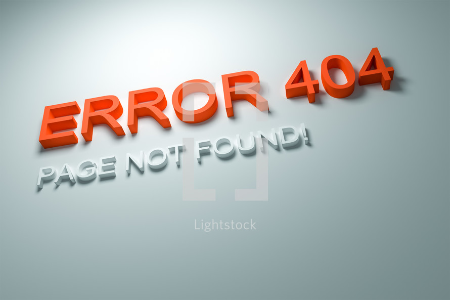 Error 404 page not found 