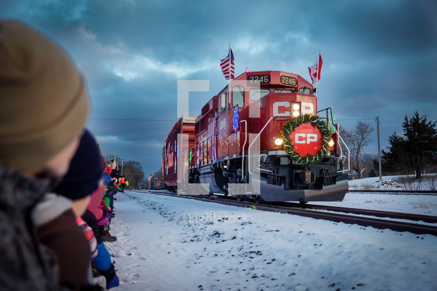 Christmas train 