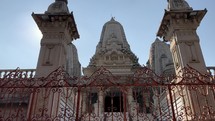 Birla Mandir Hindu temple in Telangana, India.