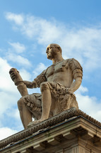 Monument of Giovanni delle Bande Nere at Piazza San Lorenzo by Baccio Bandinelli, Florence, Italy