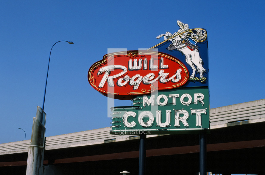 small town motel - Will Rogers motor court 