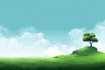 Nature Illustration Background