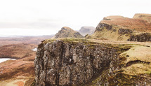 cliffs in Scotland 