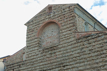 Detail of the Basilica di San Lorenzo in Florence Italy