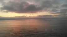 La Jolla ocean view at sunset 
