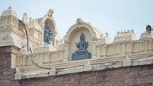 Hindu idols alter at The Varaha Lakshmi Narasimha Hindu temple – Simhachalam in Vizag Visakhapatnam, India