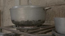 pots cooking 