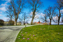 City park Bruhlschen Garten, Dresden, Germany