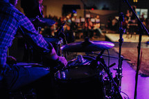 drummer on stage 