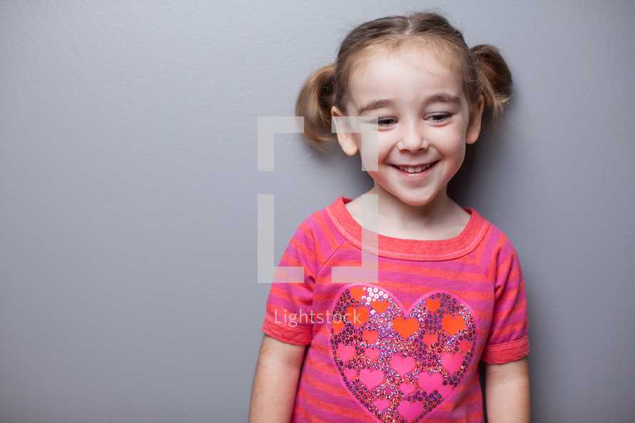 smiling girl toddler 