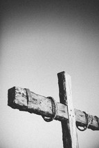 rope on a cross