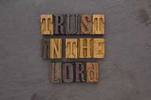trust in the lord 