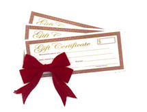 blank gift certificates 