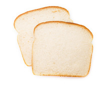 white bread slices 