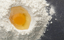 egg and flour 