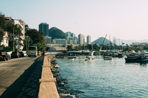 streets and bay of Rio 