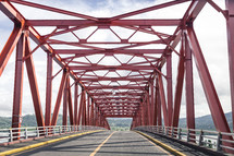 road on a bridge 