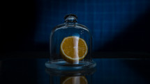 lemon in a glass jar 