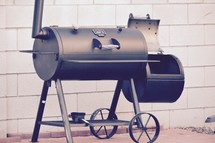 a grill and smoker 