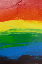rainbow paint background 