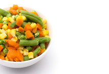 bowl of mixed vegetables 