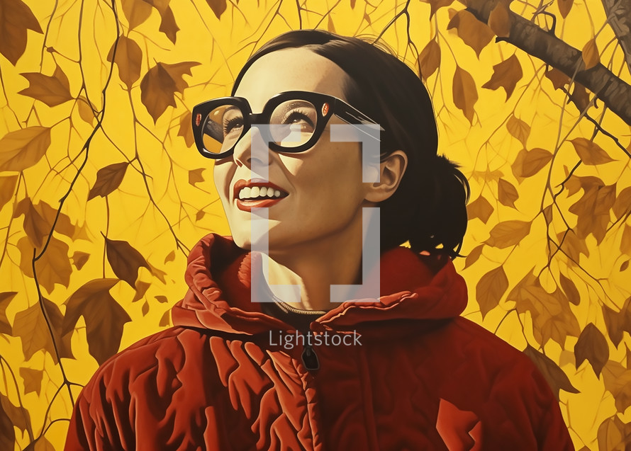 Woman with Glasses